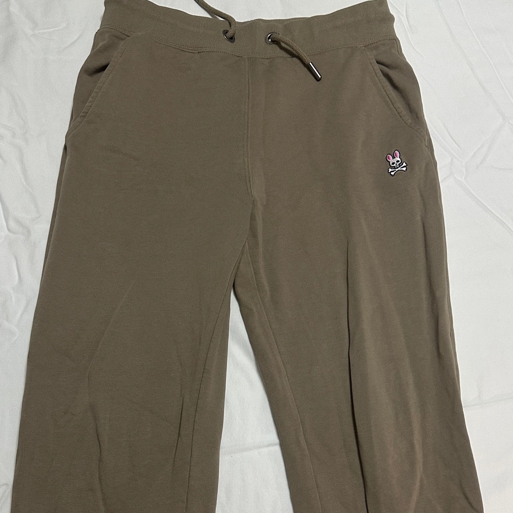Psycho Bunny Brown Sweatpants for Kids